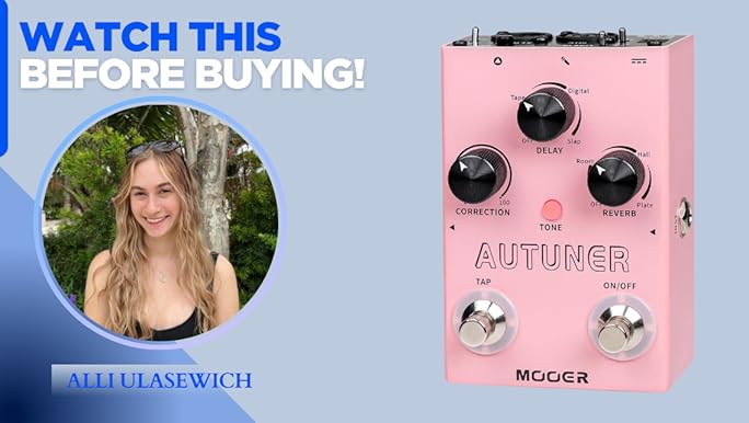 Amazon.com: MOOER Autuner Vocal Effects Processor Voice